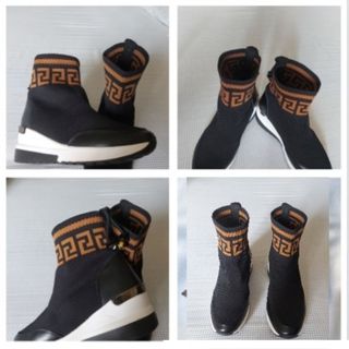 Sapatilhas bota, tipo meia