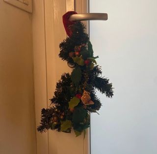 6 Guirnaldas Navideñas De Pino Artificial En Miniatura - Con Alambre Flexible Para Decoración Y Casas De Muñecas