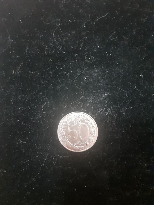 Moneta da 50 lire serie Turritta