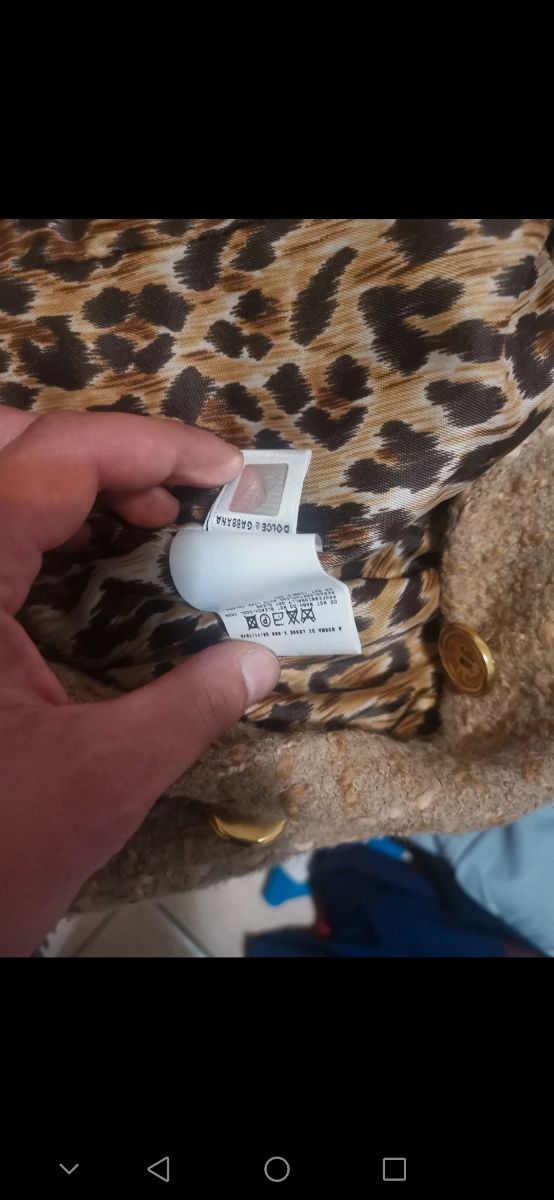 Cappotto donna dolce e gabbana