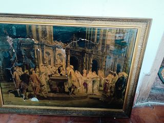 Cuadro muy antiguo para restaurar