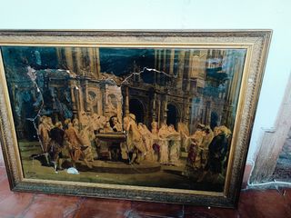 Cuadro muy antiguo para restaurar