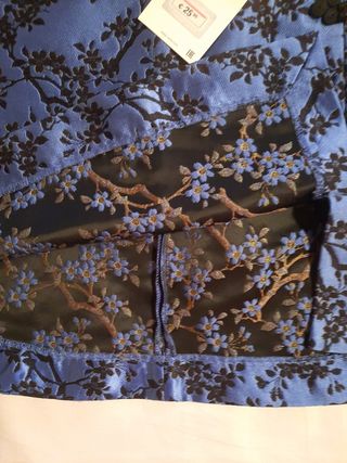 Minifalda fiesta zara con oferta