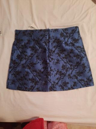 Minifalda fiesta zara con oferta