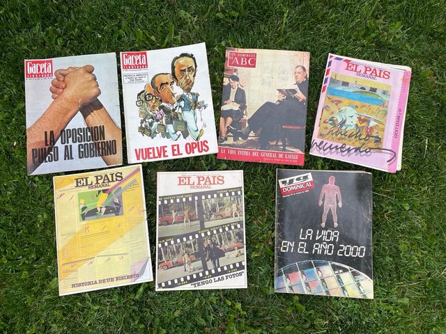 7 Revistas Antiguas.