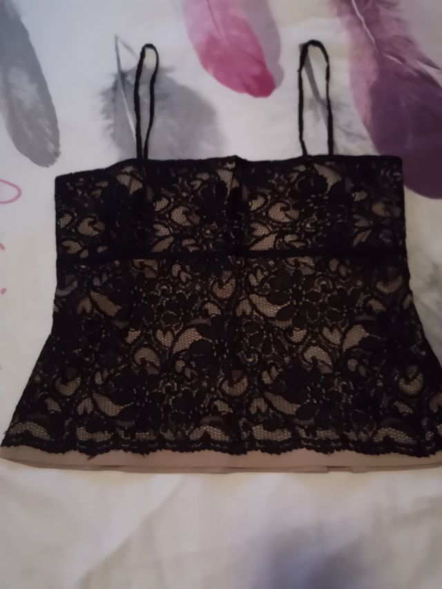 Top lencero encaje