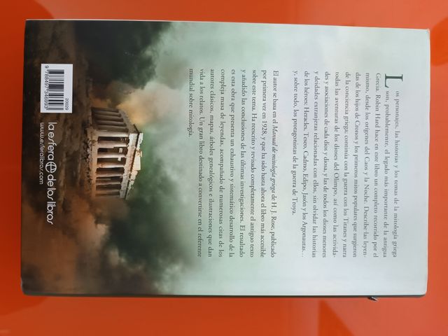 El gran libro de la mitologia griega. Robin Hard. de segunda mano por