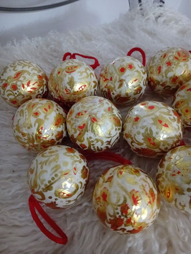 Palline di natale vintage anni 70