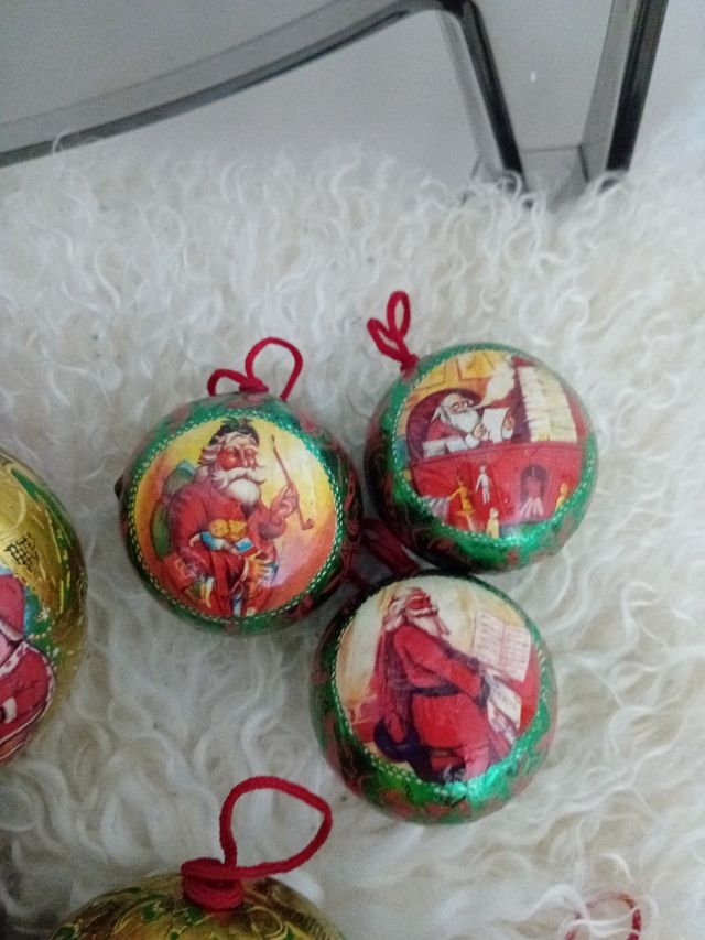 Palline di natale vintage anni 70