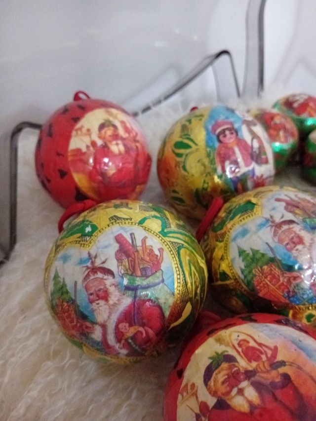 Palline di natale vintage anni 70