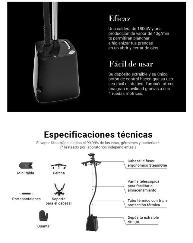 Plancha vertical SteamOne