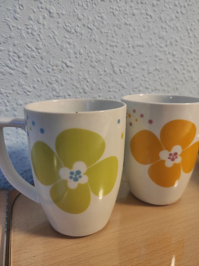 Taza de flores