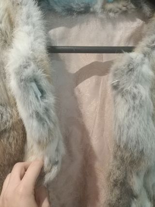 Chaqueta de conejo 