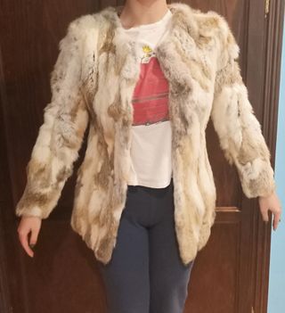 Chaqueta de conejo 