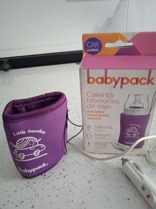 Calentador biberones coche