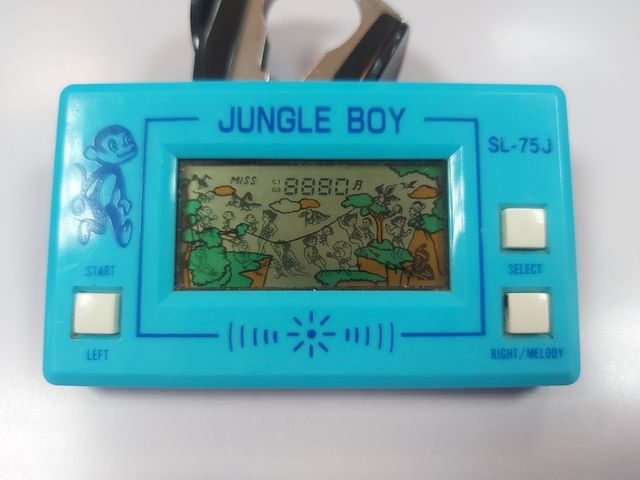 Mini consola vintage '80 Jungle Boy SL-75J