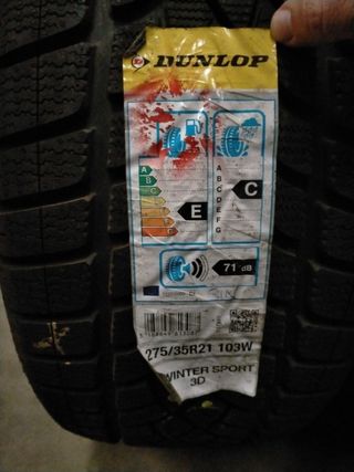 Neumáticos Dunlop Winter Sport 3D 275/35/21