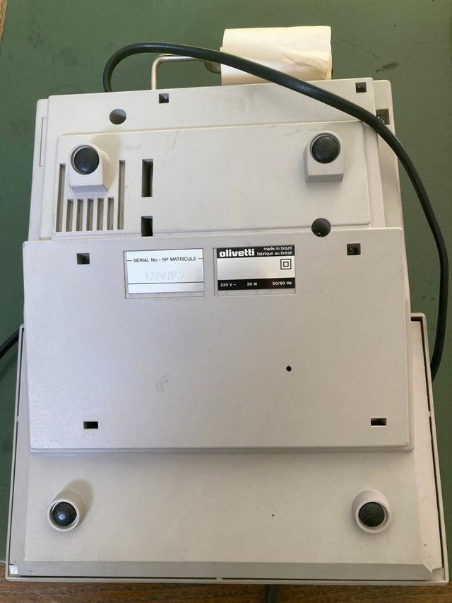 Olivetti vintage anni '70 Logos 452 Funzionante