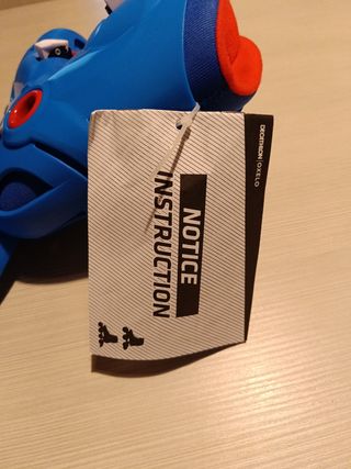 Pattini in linea per bambini con protezioni 