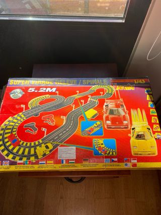 Juego coches tipo scalextric