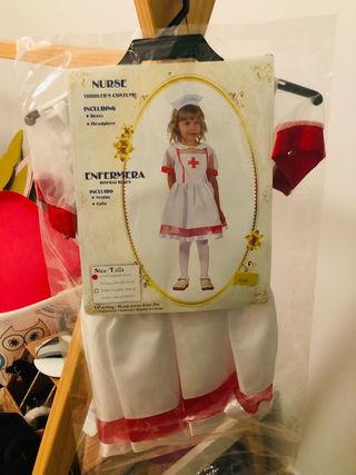 Disfraz infantil enfermera