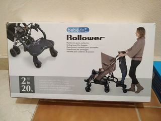 Plataforma con ruedas para cochecito