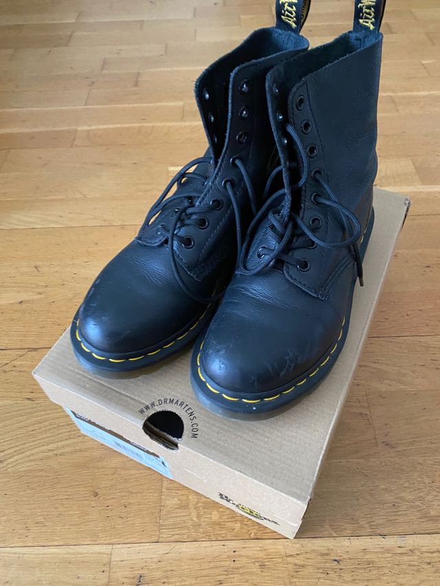 botas de piel Dr. martens 1460 Pascal de virginia