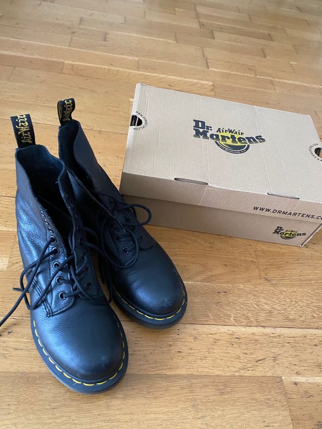 botas de piel Dr. martens 1460 Pascal de virginia
