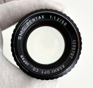 Objetivo SMC PENTAX 1:1.2 50 mm PRIME LENS