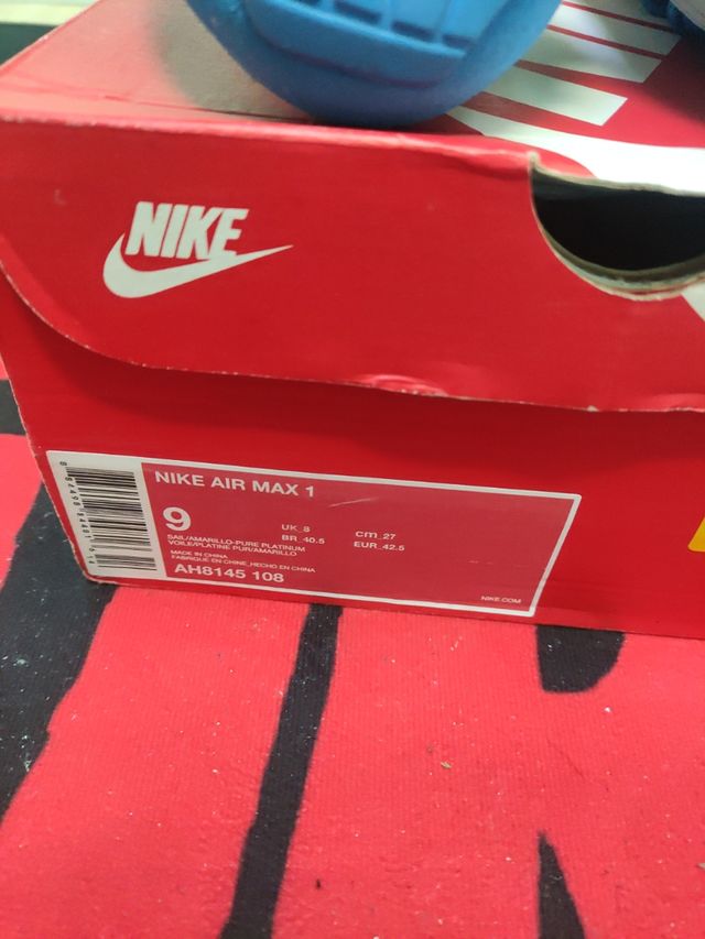 NIKE AIR MAX 1 SIGNAL BLUE