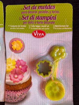 Lote de set de moldes para repostería