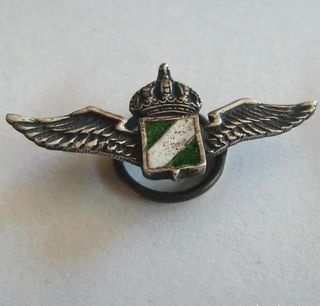 Antigua Insignia de ojal REAL AEROCLUB ANDALUCIA