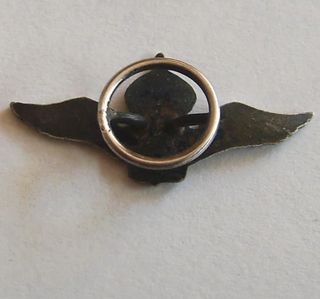 Antigua Insignia de ojal REAL AEROCLUB ANDALUCIA