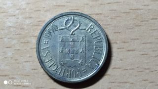 Moneda portuguesa 5 escudos