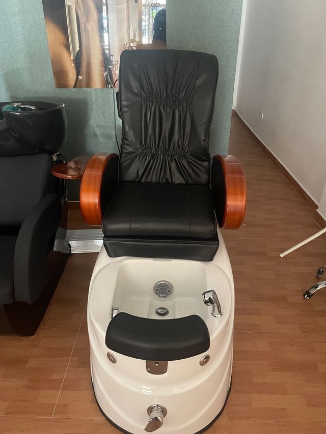 sillón de masaje de pedicura .