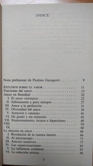 Estudios sobre el amor - J. Ortega y Gasset