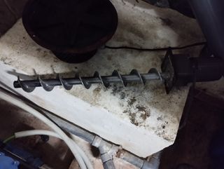 Tornillo sinfín caldera pellets SIME