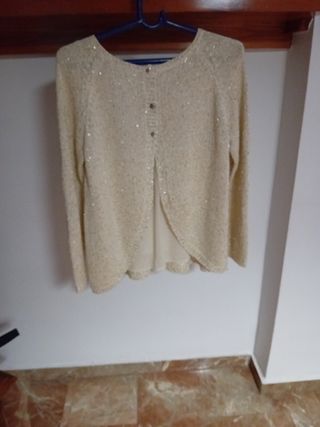 Jersey con lentejuelas