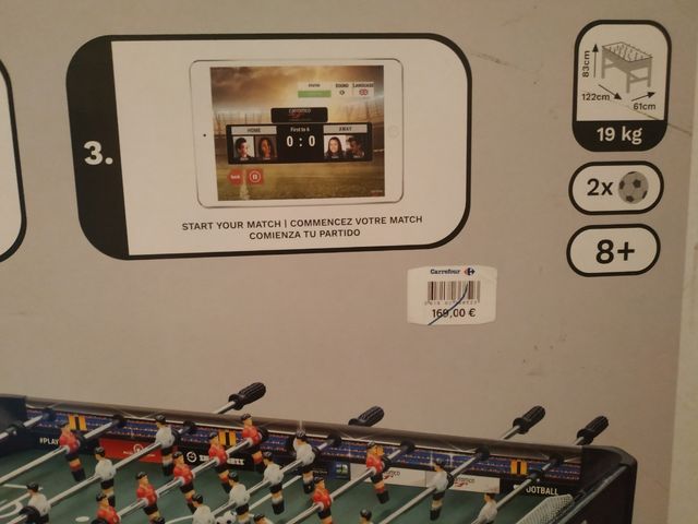 FUTBOLÍN INTERACTIVO.