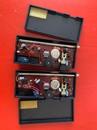 2 Walkie Talkies-Morse vintage.  Made in Japan 