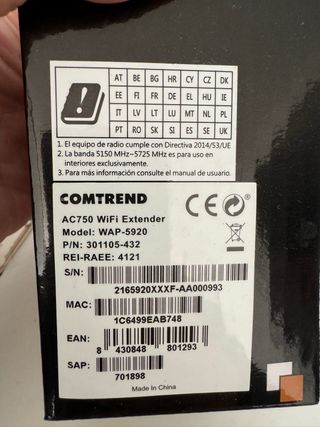 Repetidor Wifi de Doble Banda