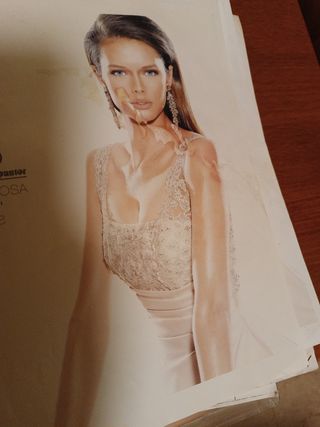 Vestido de Novia cola