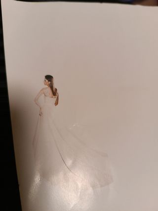 Vestido de Novia cola