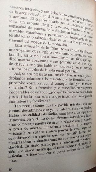 Lo femenino - Miriam y José Argüelles