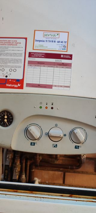 CALDERA A GAS NATURL FAGOR