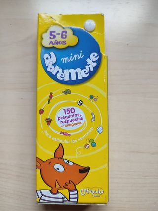librito actividades Mini Abremente 5-6 años