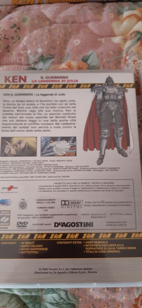 Dvd la leggenda Ken il guerriero