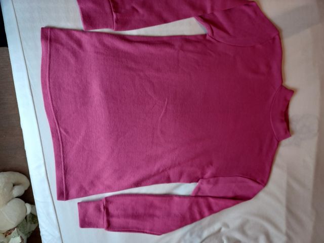 Suéter térmico fucsia