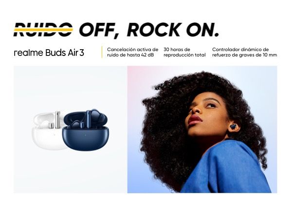 Auriculares realme Buds Air3