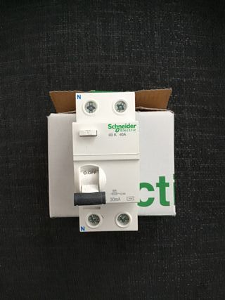 Interruptor diferencial 2P-40A-30mA-AC